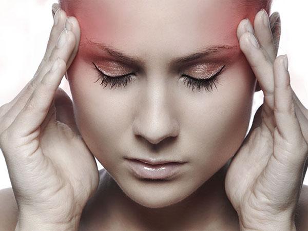Болит голова в области лба массаж